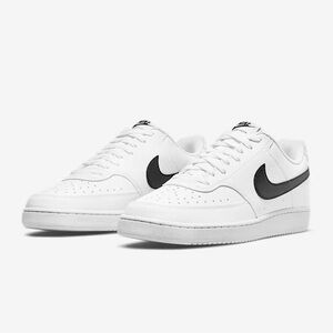 Nike Court Vision Low White Black Sneakers